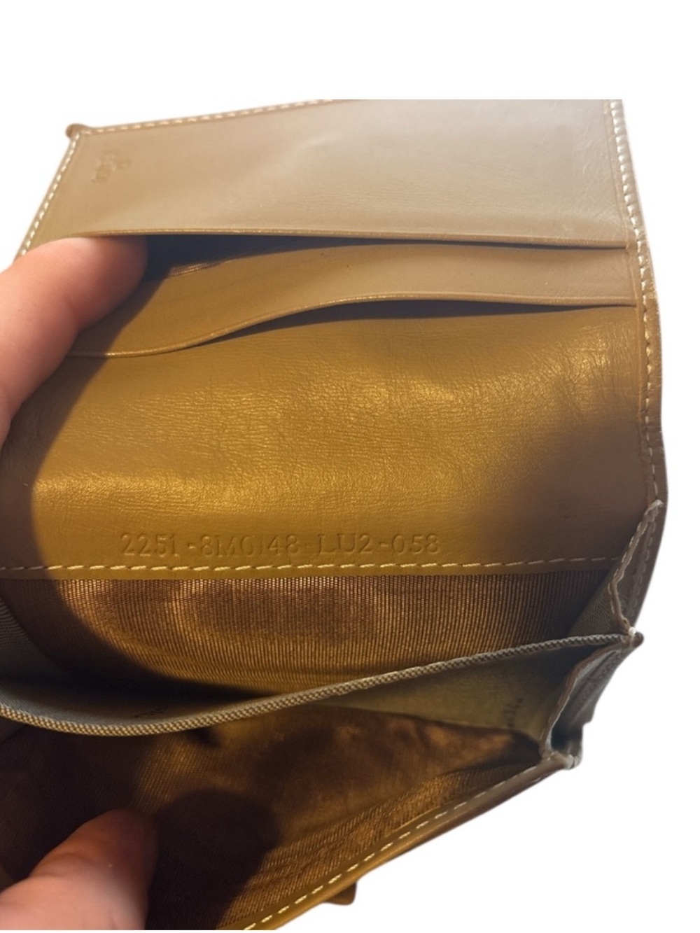 Fendi Beige Brown FF Monogram Canvas Snap Wallet - Picture 3 of 7